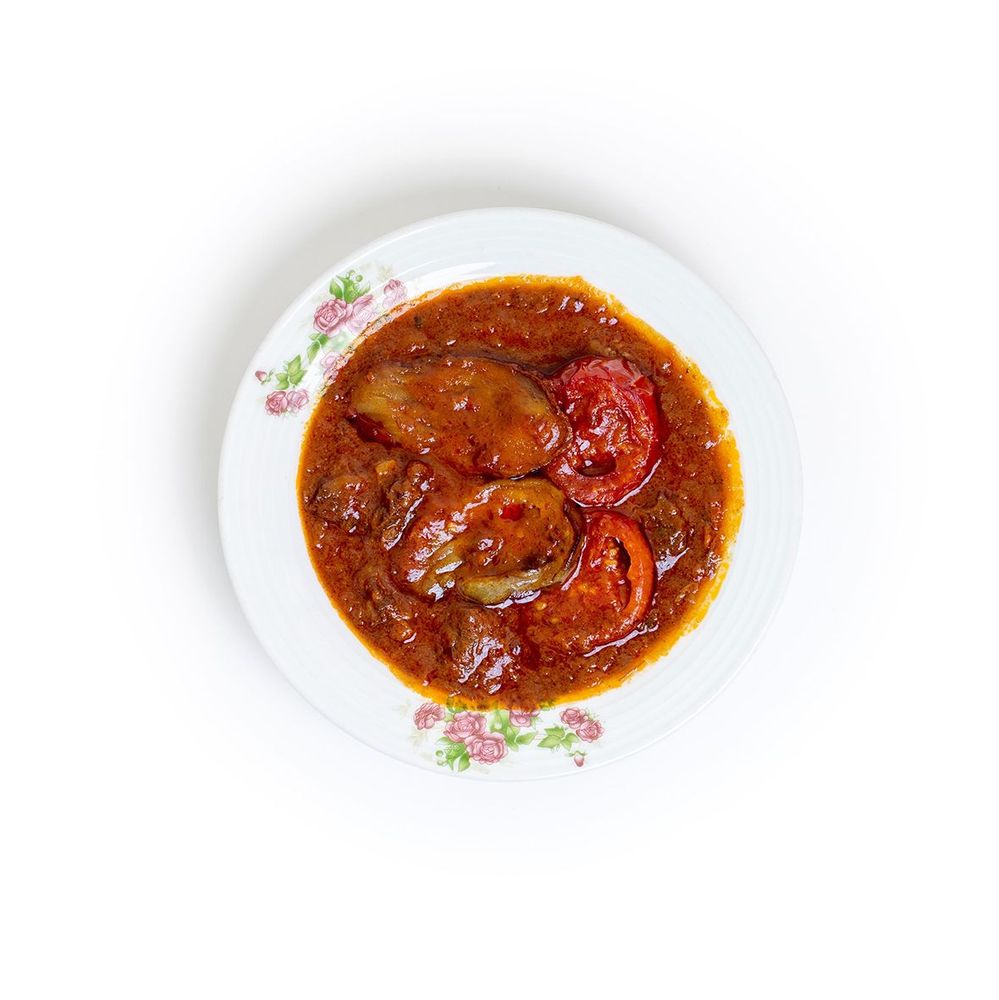 چلو خورشت قیمه بادمجان